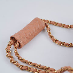 Chanel Seasonal Quilted Caviar 2.55 Reissue Single Flap Bag Terracotta