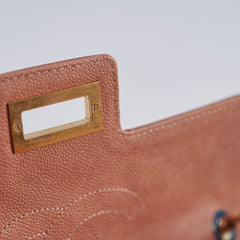 Chanel Seasonal Quilted Caviar 2.55 Reissue Single Flap Bag Terracotta