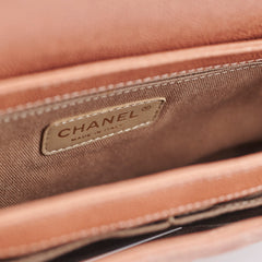 Chanel Seasonal Quilted Caviar 2.55 Reissue Single Flap Bag Terracotta