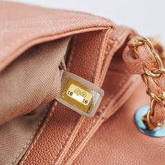 Chanel Seasonal Quilted Caviar 2.55 Reissue Single Flap Bag Terracotta