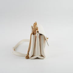 Chanel Reversible Flap White GHW 25 Series