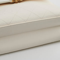 Chanel Reversible Flap White GHW 25 Series