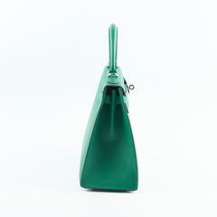 Hermes Kelly 28 Epsom Vert Vertigo 2024