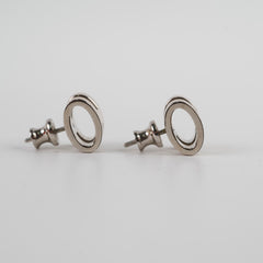 Hermes Pop H Earrings Cream