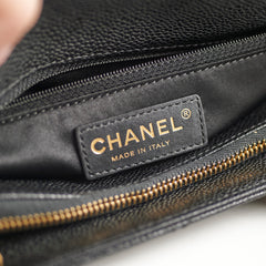 Chanel Caviar GST Grand Shopping Tote Black