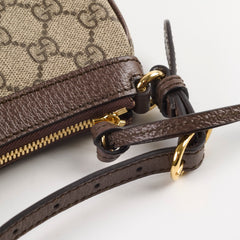Gucci Ophidia Small Shoulder Bag Brown