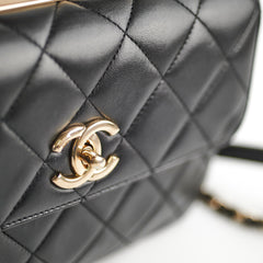 Chanel Trendy CC Black Small 24 Series Old Strap Removable