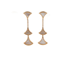 Bulgari Diva's Dream Mother of Pearl Diamonds Earrings