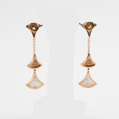 Bulgari Diva's Dream Mother of Pearl Diamonds Earrings