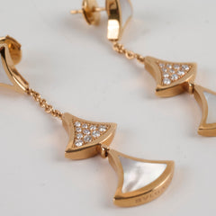 Bulgari Diva's Dream Mother of Pearl Diamonds Earrings