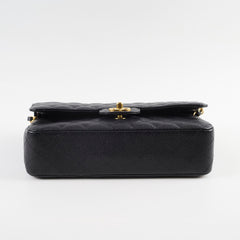 Deal of The Week- Chanel Caviar Medium/Large Double Classic Flap Black