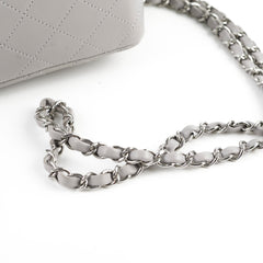 Chanel Mini Rectangle Grey Microchip