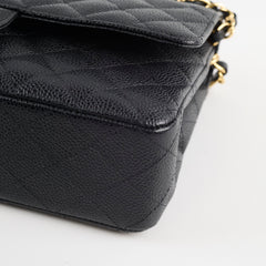 Deal of The Week- Chanel Caviar Medium/Large Double Classic Flap Black