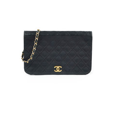 Chanel Vintage Lambskin Flap Bag Black