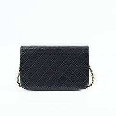 Chanel Vintage Lambskin Flap Bag Black