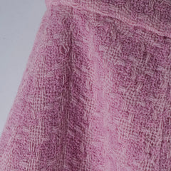 Chanel 19B Pink Tweed Skirt Size 38