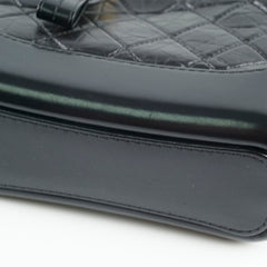 Chanel Small Gabrielle Calfskin Black