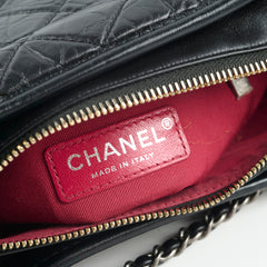Chanel Small Gabrielle Calfskin Black