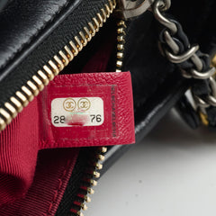 Chanel Small Gabrielle Calfskin Black