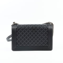 Chanel New Medium Lambskin Boy Black Series 22