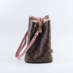 Louis Vuitton Neo Noe Monogram Pink Microchip