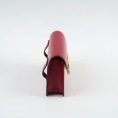 Fendi 2 in 1 Belt Crossbody Bag Dark Red