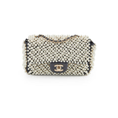 Chanel Pearl Mini Rectangular Bag Black 27 Series