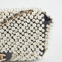 Chanel Pearl Mini Rectangular Bag Black 27 Series