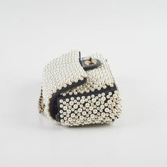 Chanel Pearl Mini Rectangular Bag Black 27 Series