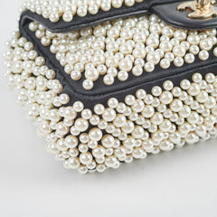 Chanel Pearl Mini Rectangular Bag Black 27 Series