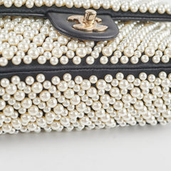 Chanel Pearl Mini Rectangular Bag Black 27 Series