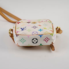 Louis Vuitton Takashi Murakami white multicolor Rift bag