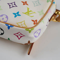 Louis Vuitton Takashi Murakami white multicolor Rift bag