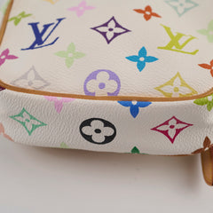 Louis Vuitton Takashi Murakami white multicolor Rift bag