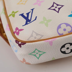 Louis Vuitton Takashi Murakami white multicolor Rift bag