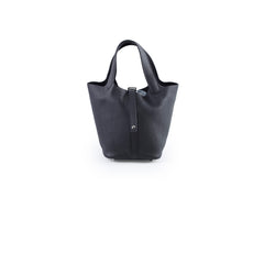 Hermes Picotin 18 Clemence Black