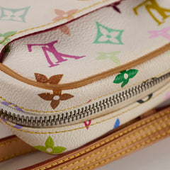 Louis Vuitton Takashi Murakami white multicolor Rift bag