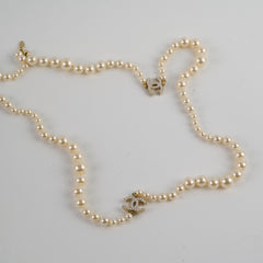 Chanel Pearl Necklace 88cm