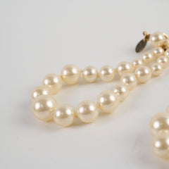 Chanel Pearl Necklace 88cm