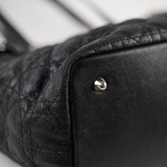 Christian Dior Panarea Cannage Black Tote