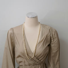 Chanel Pearl Necklace 88cm