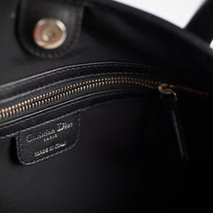 Christian Dior Panarea Cannage Black Tote