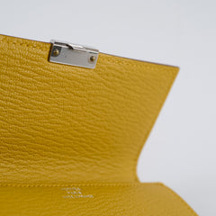 Hermes Clic 16 Chevre Bi-Fold Wallet Jane Amber 2018