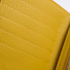 Hermes Clic 16 Chevre Bi-Fold Wallet Jane Amber 2018