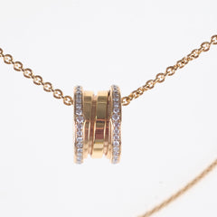 Bvlgari B.zero.1 necklace Diamonds Rose Pink Gold
