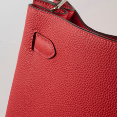 Hermes So Kelly 26 Red R Square Stamp
