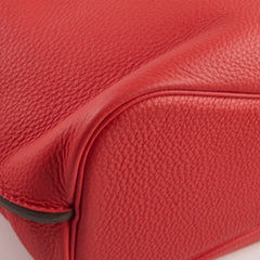 Hermes So Kelly 26 Red R Square Stamp
