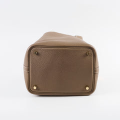 Hermes Picotin 18 Etoupe Clemence - D Stamp