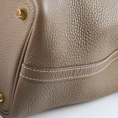 Hermes Picotin 18 Etoupe Clemence - D Stamp