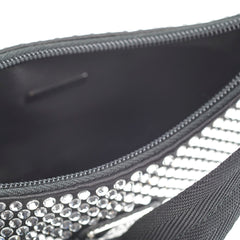 Prada Satin Mini-Bag with Crystals